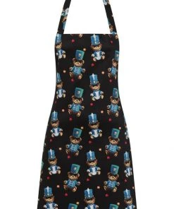 Lady Vintage Apron Soldier Bears