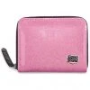 Liquorbrand Stardust Patent Wallet Pink
