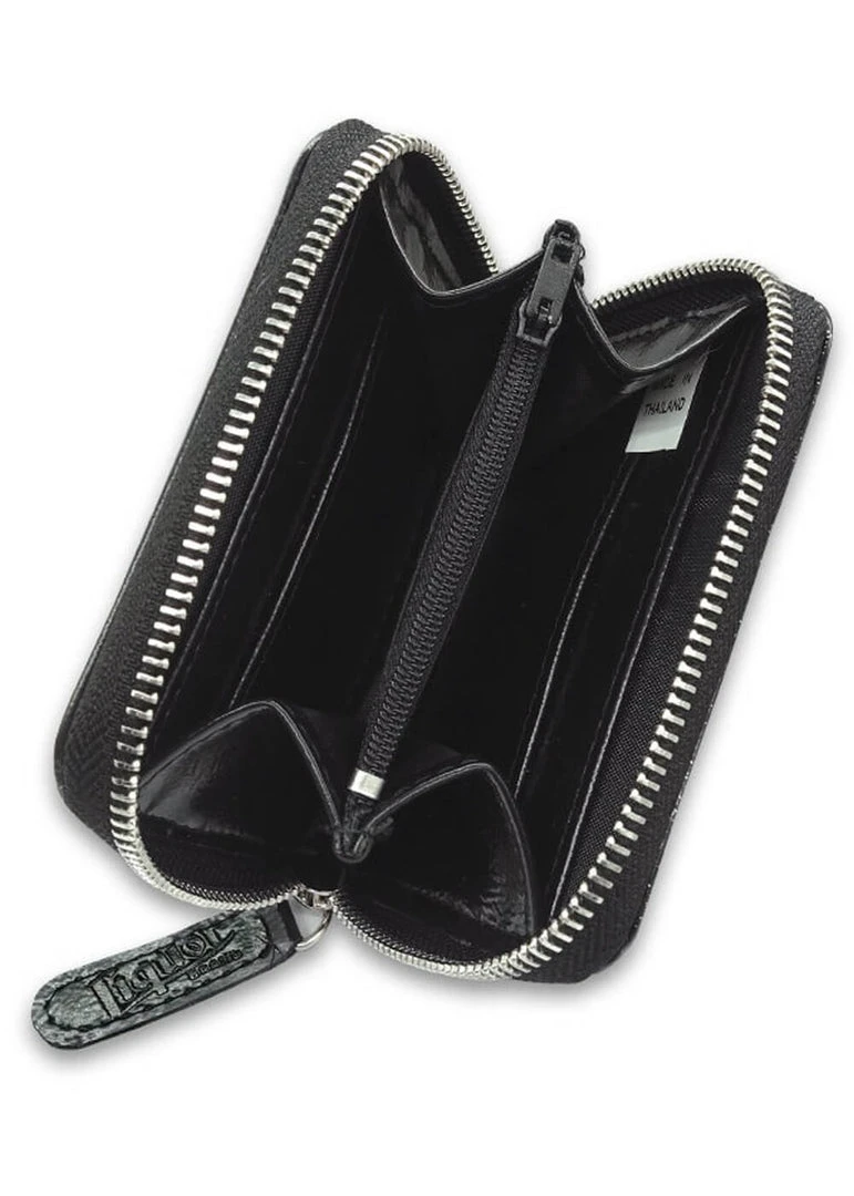 Liquorbrand Stardust Patent Wallet Black New In