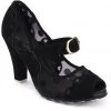 Lola Ramona June Mesh 50's Pumps Black