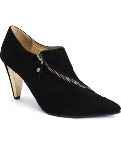 New In Lola Ramona Ramona Zipper Booties Black