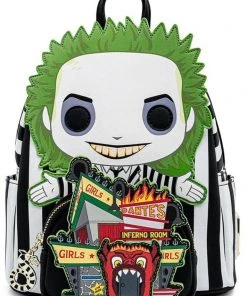 New In Loungefly Pop Beetlejuice Dantes Inferno Backpack