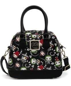 New In Loungefly Beetlejuice Pop AOP Crossbody Bag