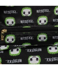 New In Loungefly Beetlejuice Pop AOP Crossbody Bag