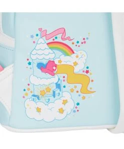 Loungefly Care Bears Care-A-Lot Castle Backpack Multi New In