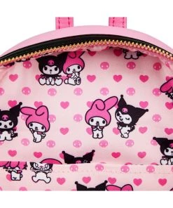 Loungefly Sanrio Hello Kitty My Melody & Kuromi Backpack Multi New In