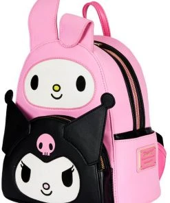 Loungefly Sanrio Hello Kitty My Melody & Kuromi Backpack Multi New In