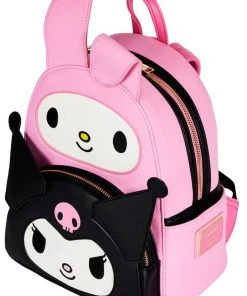Loungefly Sanrio Hello Kitty My Melody & Kuromi Backpack Multi New In