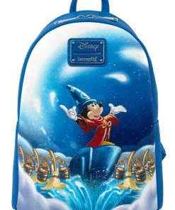 Loungefly Disney Fantasia Sorcerer Mickey Backpack New In