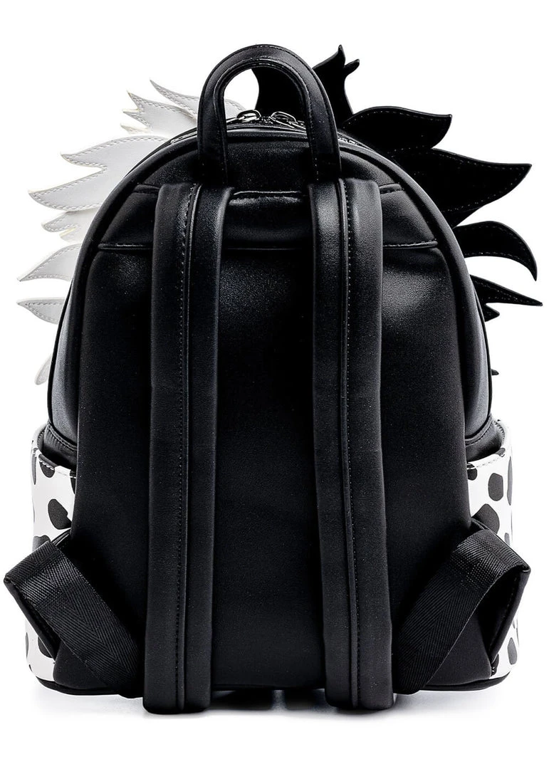 New In Loungefly Disney Villains Cruella De Vil Dalmation Spots Backpack