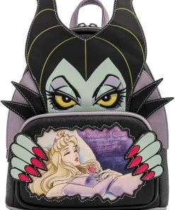 Loungefly Disney Villains Sleeping Beauty Maleficent Backpack New In