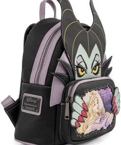 Loungefly Disney Villains Sleeping Beauty Maleficent Backpack New In