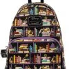 New In Loungefly Disney Villains Books Backpack