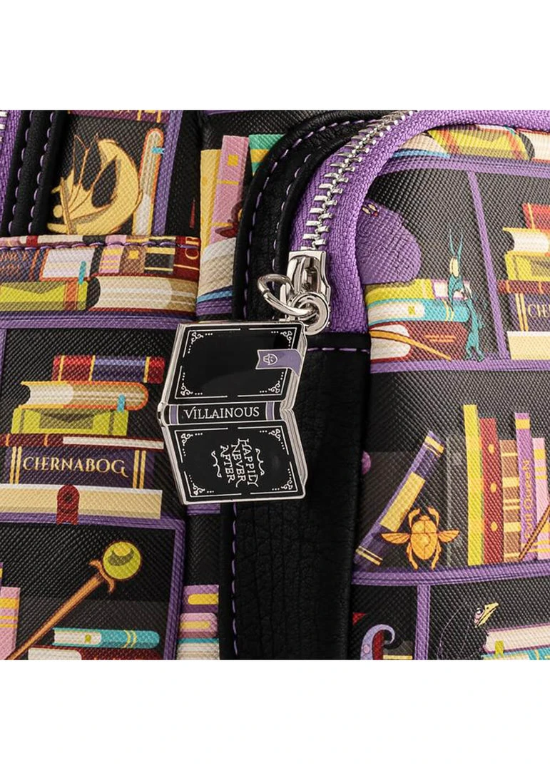 New In Loungefly Disney Villains Books Backpack
