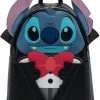 New In Loungefly Disney Lilo & Stitch Vampire Bow Tie Backpack