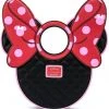 Loungefly Disney Minnie Mouse Polkadot Bow Head Shoulderbag Pink New In