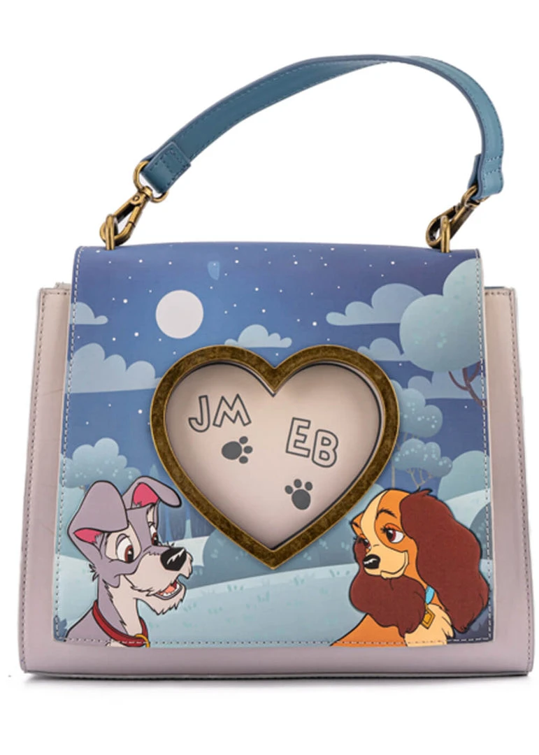 Loungefly Disney Lady And The Tramp Wet Cement Bag