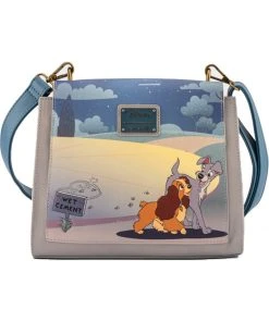 Loungefly Disney Lady And The Tramp Wet Cement Bag