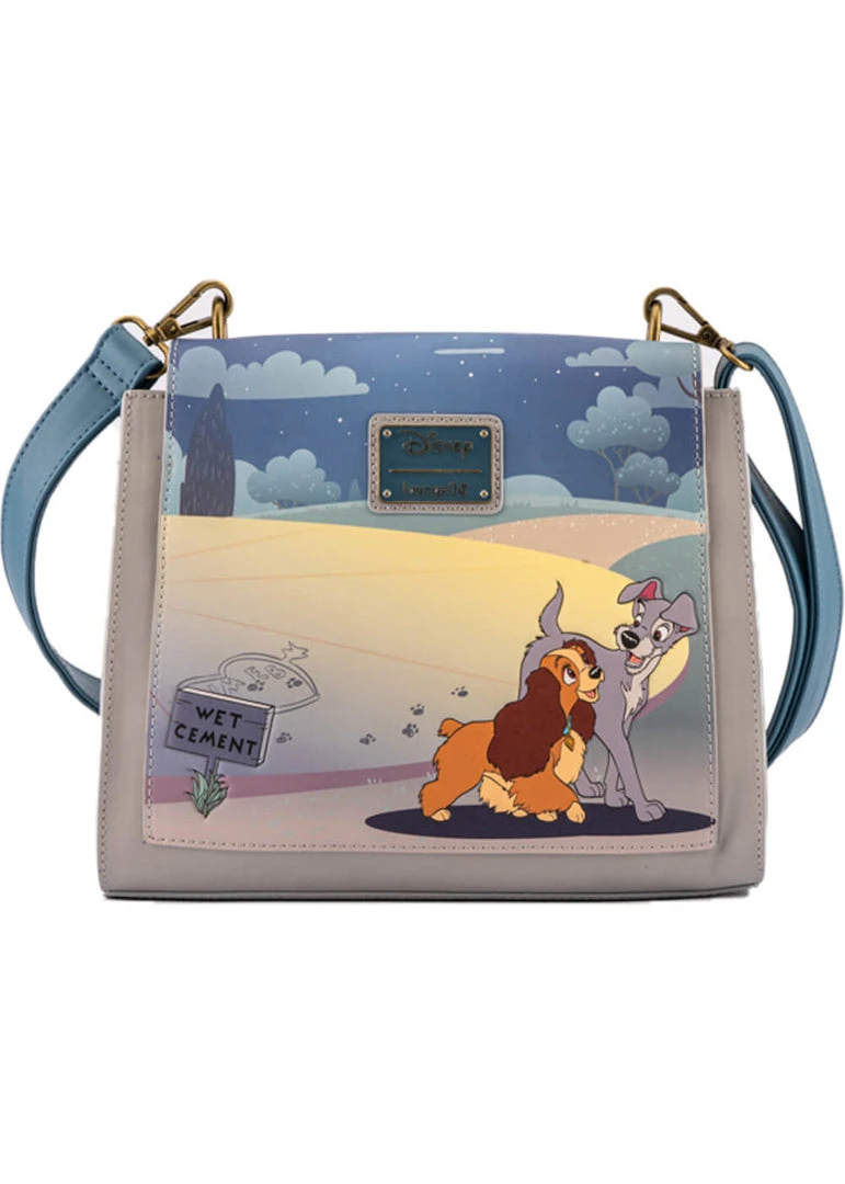 Loungefly Disney Lady And The Tramp Wet Cement Bag