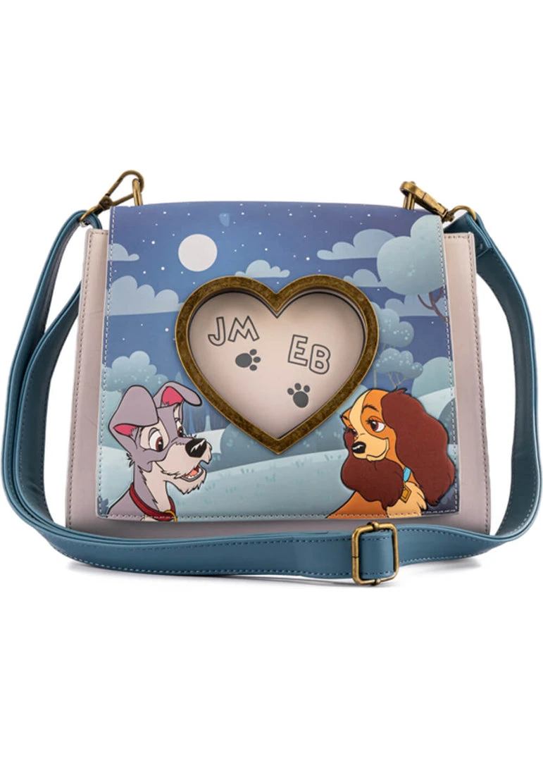 Loungefly Disney Lady And The Tramp Wet Cement Bag