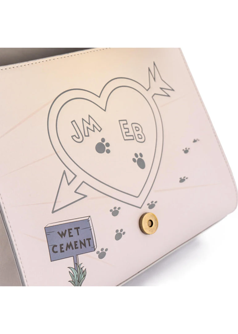 Loungefly Disney Lady And The Tramp Wet Cement Bag