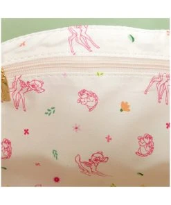 Loungefly Disney Bambi Spring Time Gingham Bag Green