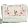 Loungefly Disney Bambi Spring Time Gingham Bag Green