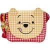 Loungefly Disney Winnie The Pooh Gingham Crossbody Bag Yellow