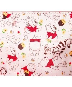 Loungefly Disney Winnie The Pooh Gingham Crossbody Bag Yellow