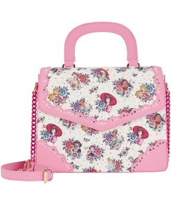 Loungefly Disney Princess Tattoo AOP Bag Multi New In