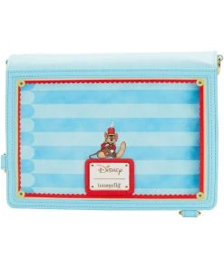 New In Loungefly Disney Dumbo Book Series Crossbody Backpack Blue