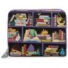 New In Loungefly Disney Villains Books Wallet Black