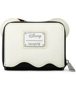 New In Loungefly Disney Ghost Minnie Glow In The Dark Wallet