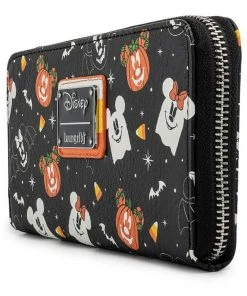 New In Loungefly Disney Spooky Mice Candy Corn Wallet
