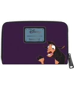New In Loungefly Disney Emperor's New Groove Yzma Kitty Wallet Navy