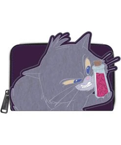 New In Loungefly Disney Emperor's New Groove Yzma Kitty Wallet Navy