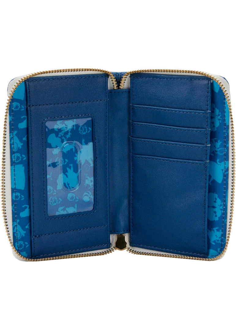 Loungefly Disney Alice In Wonderland Classic Book Wallet Blue