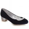 Lulu Hun Luna Moon 60's Heels Navy