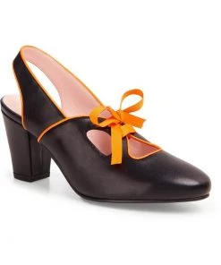 New In Lulu Hun Juanita 40's Pumps Black