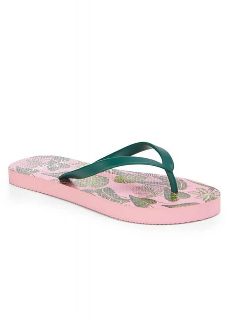 Lulu Hun Lola Pink Jungle Flip Flops Pink