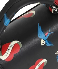 Lulu Hun Joanna Forever Old School Satchel Bag Black New In