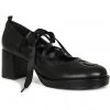 Lulu Hun Chandra Moon 60's Pumps Black New In