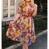Miss Candyfloss Danica Floral 50's Swing Dress