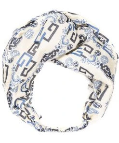 One Hundred Stars Giant Willow Headband Blue