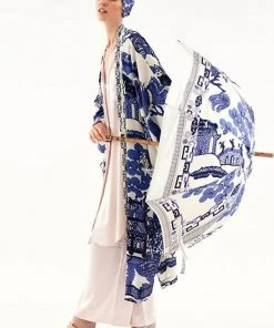 One Hundred Stars Giant Willow Headband Blue