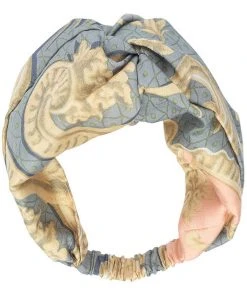 One Hundred Stars Rococo 70's Headband Grey New In