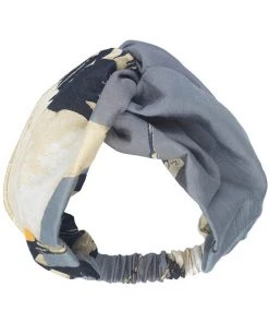 One Hundred Stars Stork Headband Slate New In