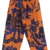 New In One Hundred Stars Giant Willow Crepe Trousers Orange