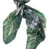 New In One Hundred Stars Hydrangea Scarf Forest Green