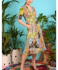 Onjenu Remy Gaia 70's Dress Multi